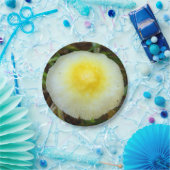 Teller mit gelber Feldkappe (Party)