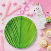 Teller mit Leaf-Mustern (Party)