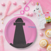 Teller mit Leuchtturmdesign (Party)