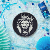 Teller mit Löwendesign (Party)