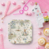 Teller mit Peter dem Hasen Motiv (Party)