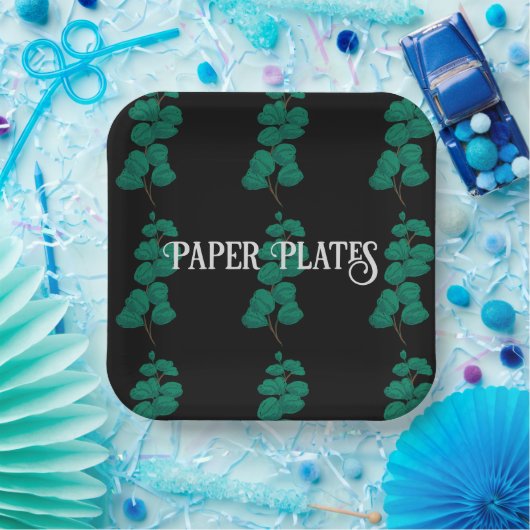 Teller mit Pirates-Schriftart-Format (Party)