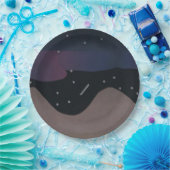 Teller mit Starry Night Design (Party)