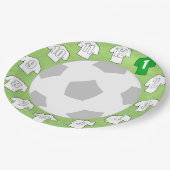 Teller mit White Sport Shirts (Schrägansicht)