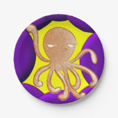 Teller Octopus (Vorderseite)