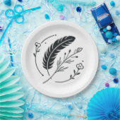 Teller oder Teller auf Papier (Party)