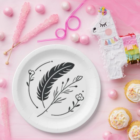 Teller oder Teller auf Papier (Party)