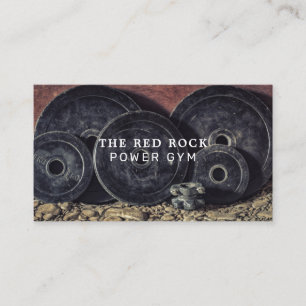 Teller, Personal Trainer, Gymnastiklehrer Visitenkarte