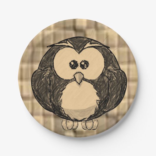 Teller Pinguin (Vorderseite)