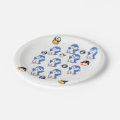 Teller Pinguine (Schrägansicht)