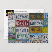 Teller Postkarte (Vorne/Hinten)