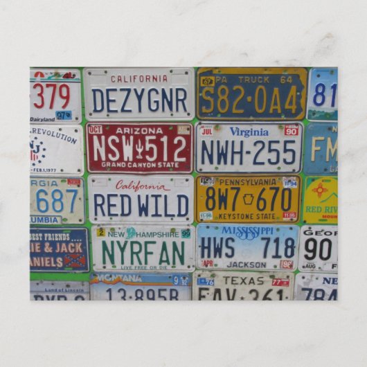 Teller Postkarte (Vorderseite)