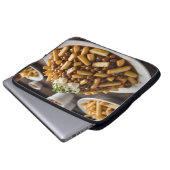 Teller Poutine Laptopschutzhülle (Vorne Knopf)