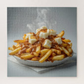 Teller Poutine Puzzle (Vertikal)