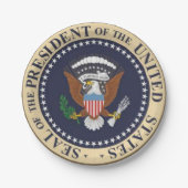 Teller Präsident (Vorderseite)