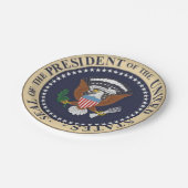 Teller Präsident (Schrägansicht)