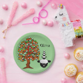 Teller, Schafspilze Pappteller (Party)