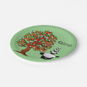 Teller, Schafspilze Pappteller (Schrägansicht)