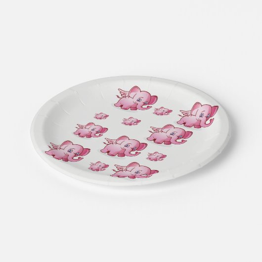 Teller Schwein (Schrägansicht)