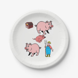 Teller Schweine