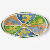 Teller SCT_P7-1 Traditionelles sizilianisches Desi (Schrägansicht)