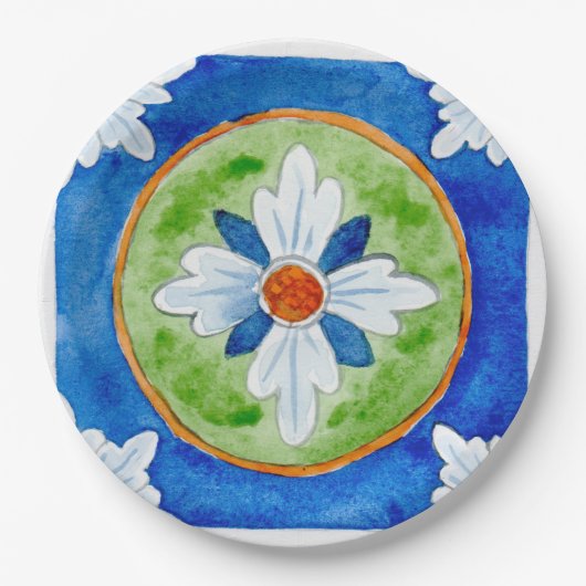 Teller SCT_P8-1 Traditionelles sizilianisches Desi (Vorderseite)