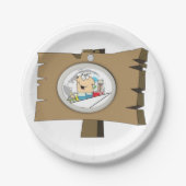 Teller signieren (Vorderseite)