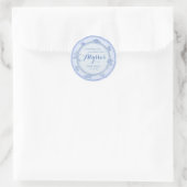 Teller 'Something Old' Runder Aufkleber (Tasche)