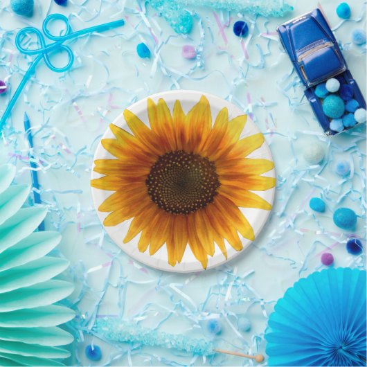 Teller Sonnenblumen (Party)