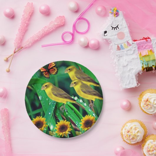 Teller Sonnenblumen (Party)