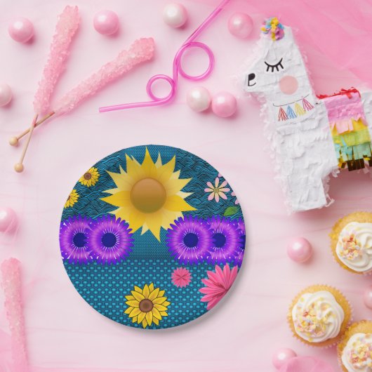 Teller Sonnenblumen (Party)