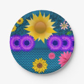 Teller Sonnenblumen (Vorderseite)