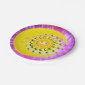 Teller, Sonnenmond Pappteller (Schrägansicht)