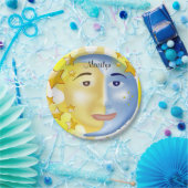 Teller, Sonnenstrahlen Pappteller (Party)