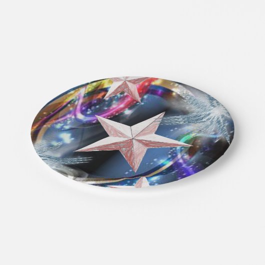 Teller Star (Schrägansicht)