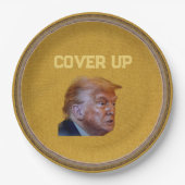 Teller Trump Vertuschung (Vorderseite)