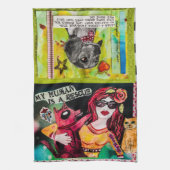 Teller Tuchhunde Geschirrtuch (Vertikal)