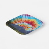 Teller und Bowls Gefärbte Krawatte Tamalpais Sky (Gewinkelt)