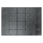 Teller und Rivetten Schneidebrett (Vorderseite)