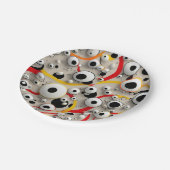 Teller und Schalen aus Papier (Schrägansicht)