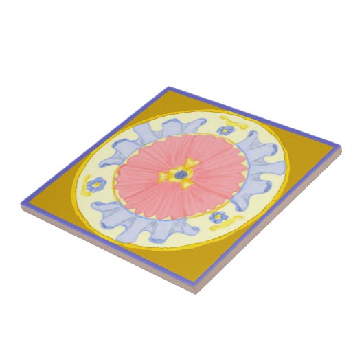 Teller-Unterlage Light Passion Mediterranean Plate Fliese (Seite)
