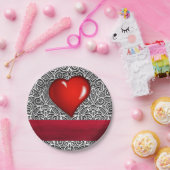 Teller Valentinstag Herz (Party)