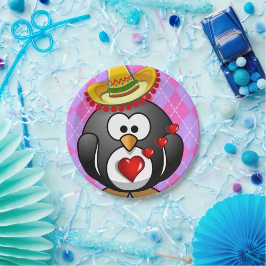 Teller Valentinstag, Pinguin (Party)