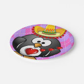 Teller Valentinstag, Pinguin (Schrägansicht)