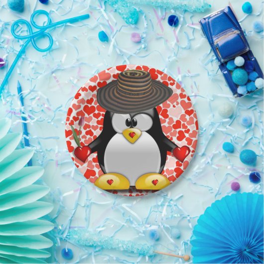 Teller Valentinstag, Pinguin (Party)