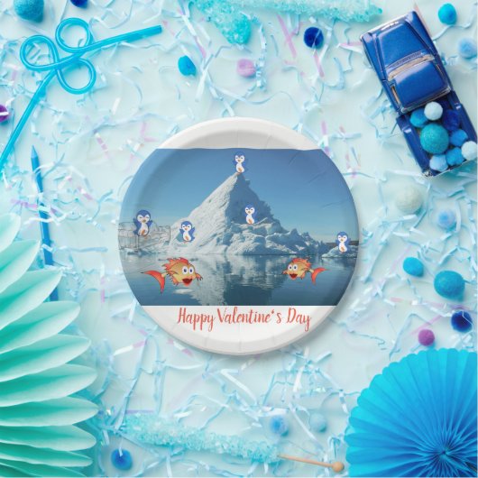 Teller Valentinstag, Pinguin (Party)