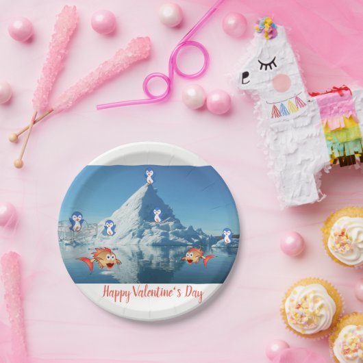 Teller Valentinstag, Pinguin (Party)