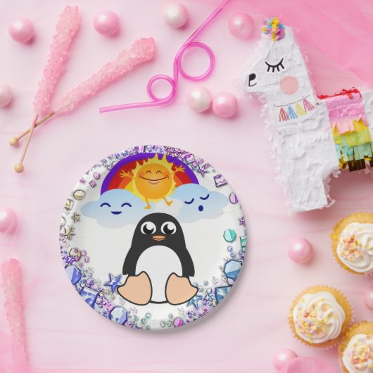 Teller Valentinstag, Pinguin (Party)