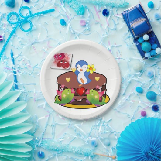 Teller Valentinstag, Pinguinherzen (Party)