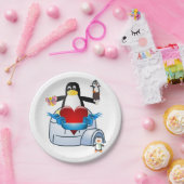 Teller Valentinstag, Pinguinherzen (Party)